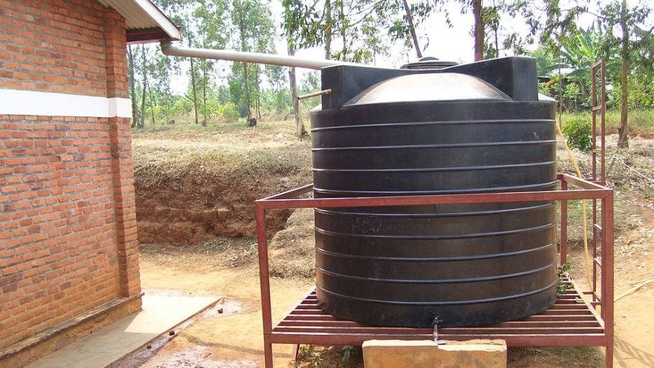 Rain water harvesting tank